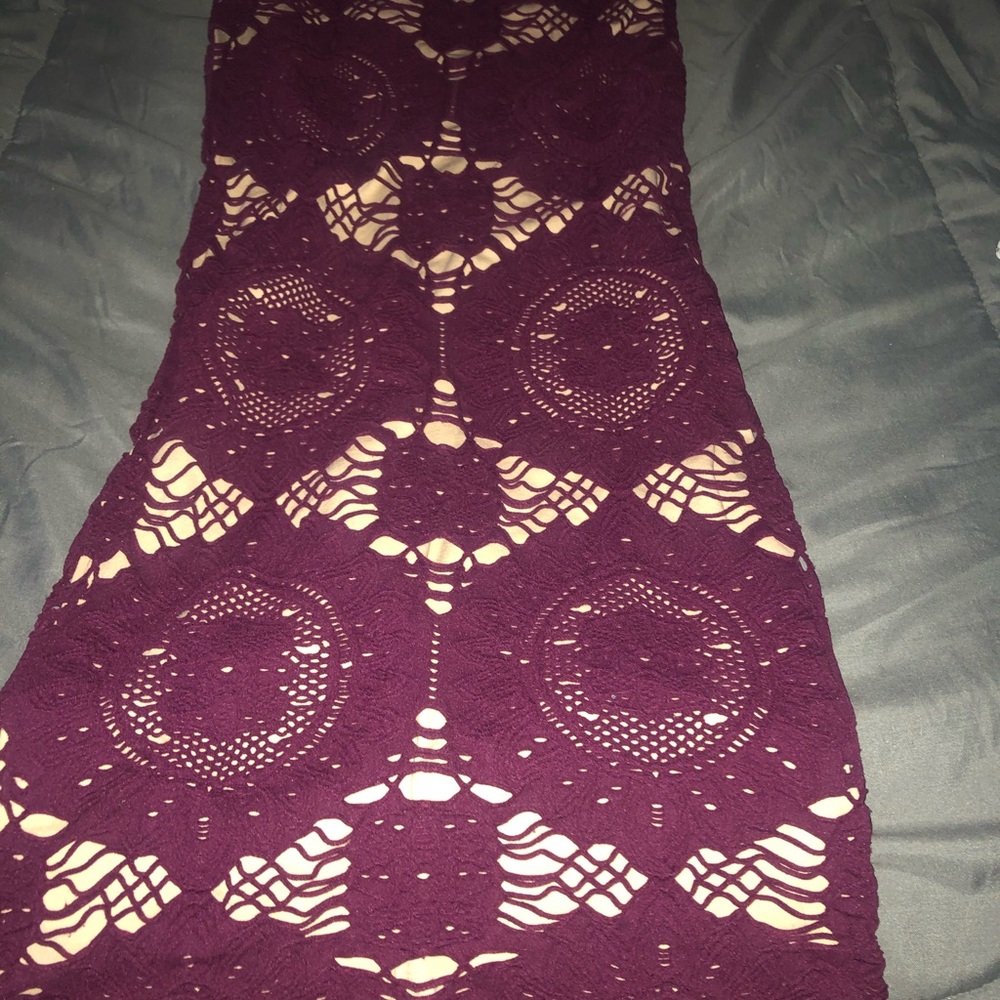 Cute Maroon Dress for Teens